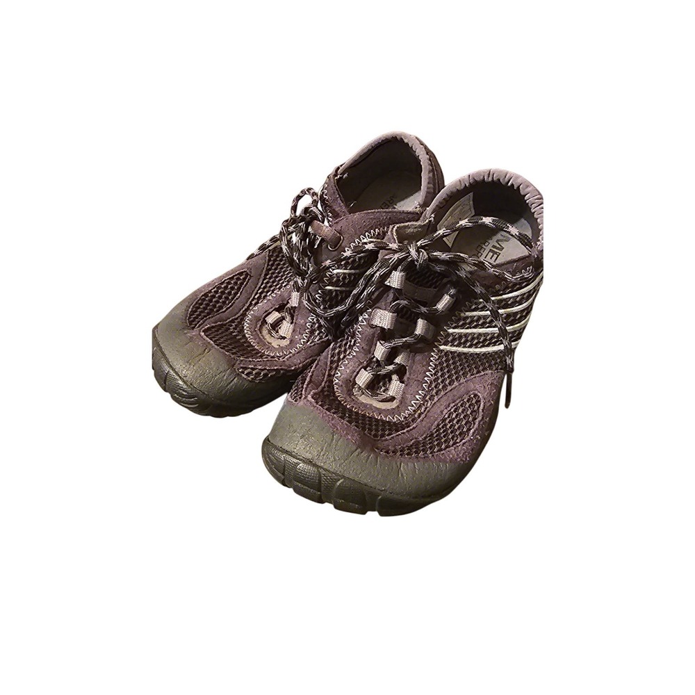 Merrell "Pace Glove" black and silver lightweight running shoes Women's size 6